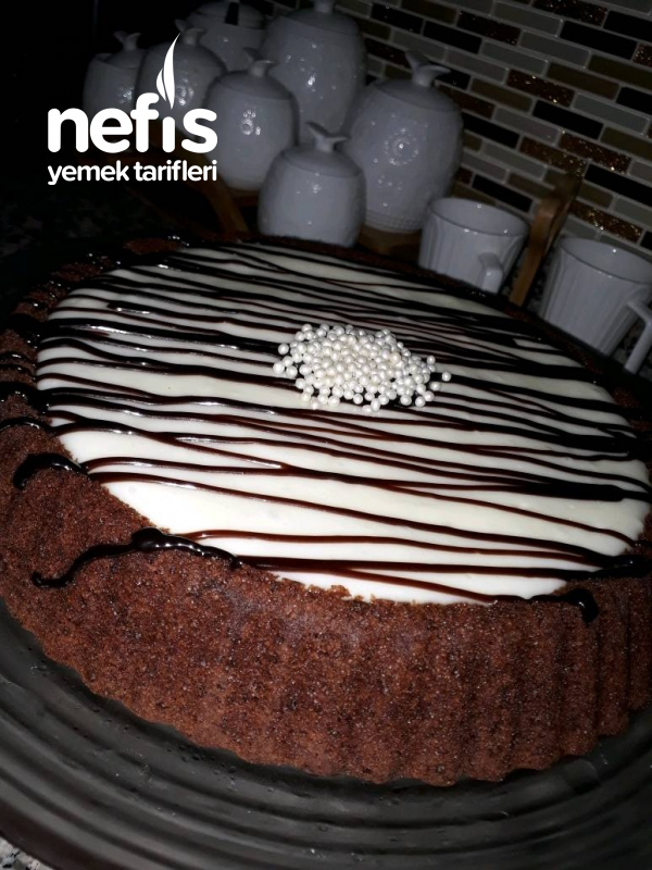 Kakaolu Muhallebili Tart Kek Nefis Yemek Tarifleri 5388020