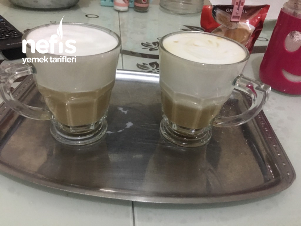 Köpüklü Sütlü Nescafe (Mocha)