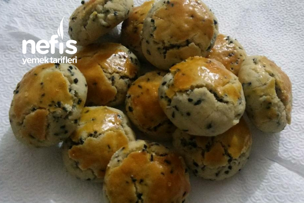 Çörekotlu Minik Kurabiyeler Nefis Yemek Tarifleri 5406887