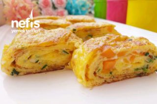 Kore Mutfağı Yumurta Rulosu (Egg Rolls) Tarifi