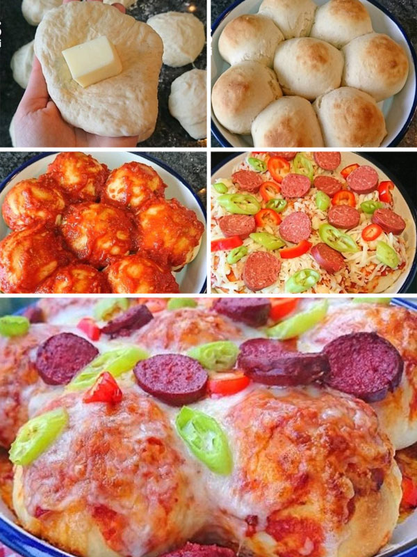 Papatya Pizza (Peynir DolguluNefis) Nefis Yemek Tarifleri