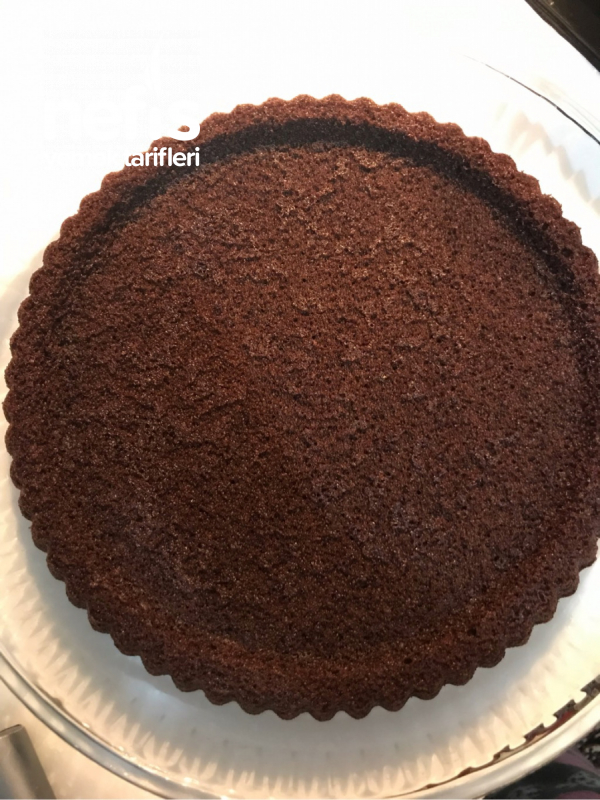 Tart Kalıbında Portakal Soslu Kek Nefis Yemek Tarifleri