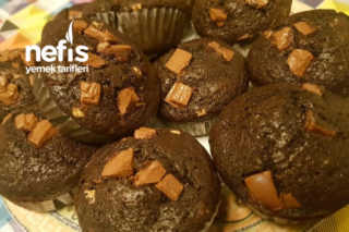 Çift Çikolatalı Nefis Muffin Tarifi