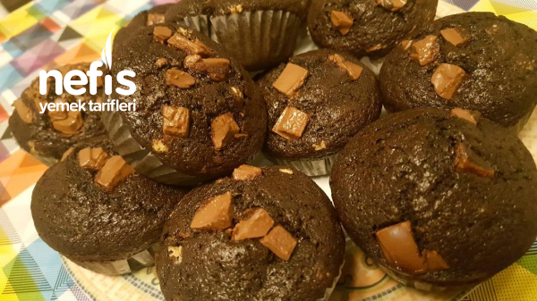 Çift Çikolatalı Nefis Muffin