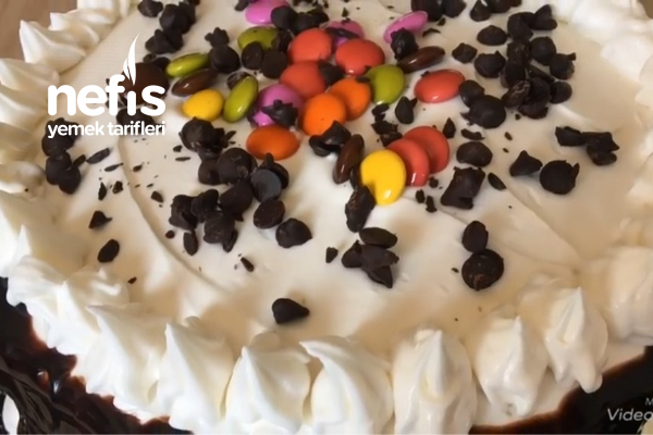 10 Dakikada hazır Doğum Günü Pastası ( Videolu )