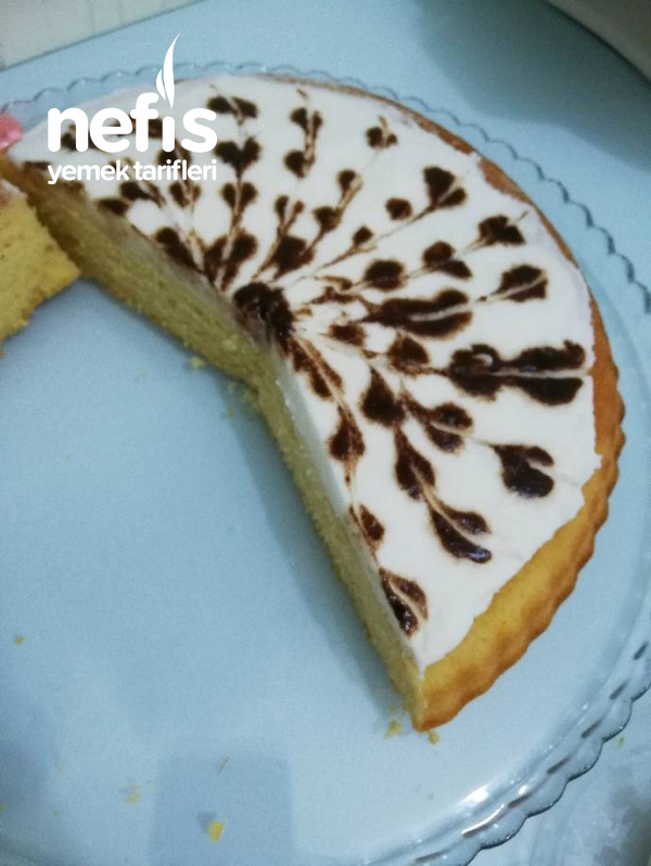 Kremalı Portakallı Tart Kek