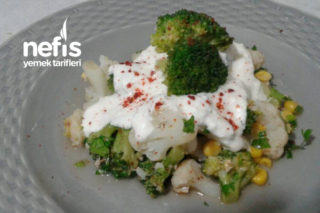 Sıcak Brokoli Karnabahar Salatası Tarifi