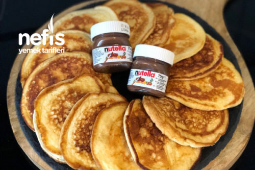 Yumuşacık Orijinal Pankek Tarifi (American Pancakes) Resimli Anlatım