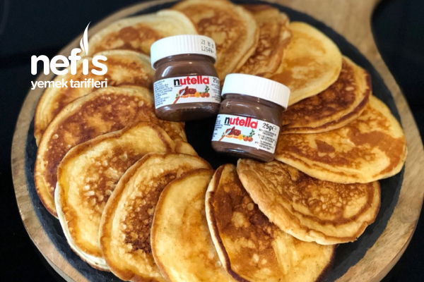 Yumuşacık Orijinal Pankek Tarifi (American Pancakes) Resimli Anlatım