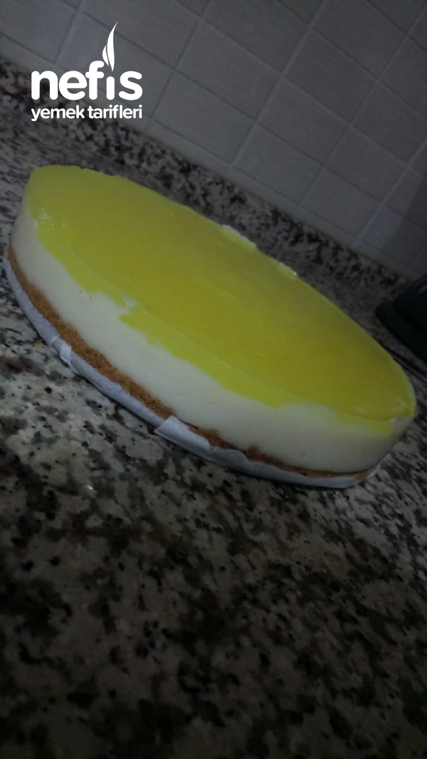 Limonlu Cheesecake (muhallebili)