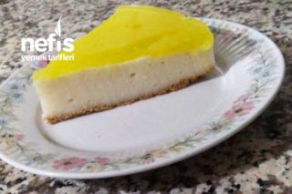 Limonlu Cheesecake (Muhallebili) Tarifi