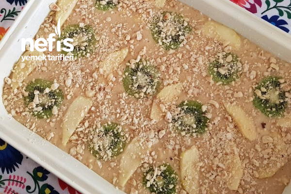 Elmalı Kivili Portakallı Kek Nefis Yemek Tarifleri