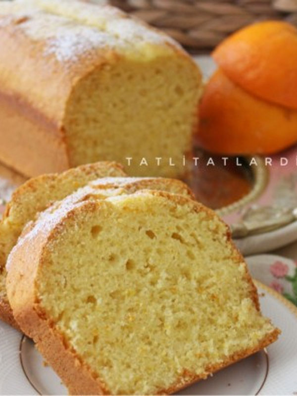 Portakallı Bulut Kek (Muhakkak Denenmeli) Nefis Yemek Tarifleri