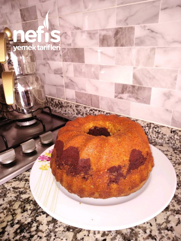 İki Renkli Kek Nefis Yemek Tarifleri 5502924