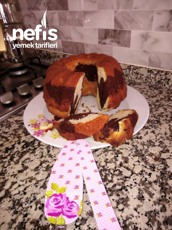 İki Renkli Kek Nefis Yemek Tarifleri 5502924