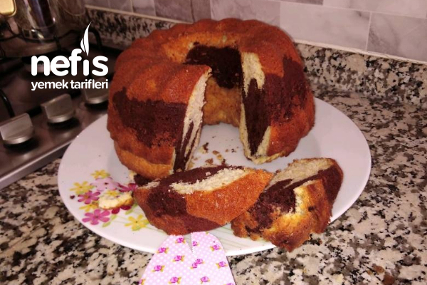 İki Renkli Kek Nefis Yemek Tarifleri 5502924