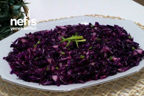 Kırmızı Lahana Salatası ( Anne Usulü ) Tarifi