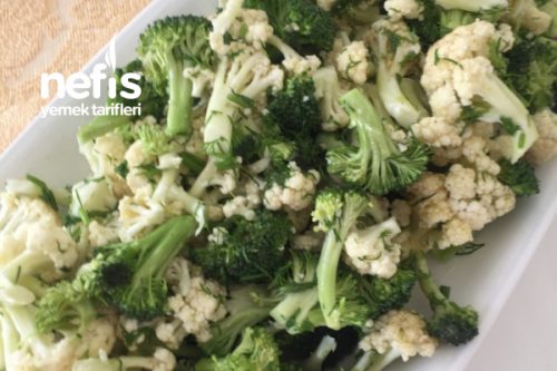 Her Kesin Tarif İstediği Karnabahar Brokoli Salatası Tarifi