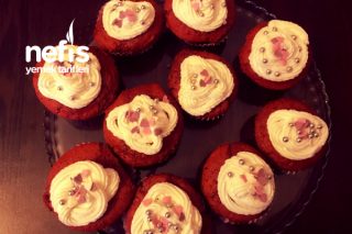 Kırmızı Kadife Cupcake’immm Tarifi