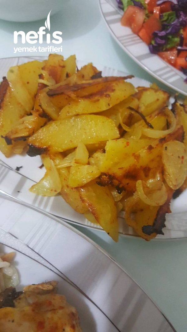 Sar-pişir Tekniğiyle Körili Tavuk Baget/patates