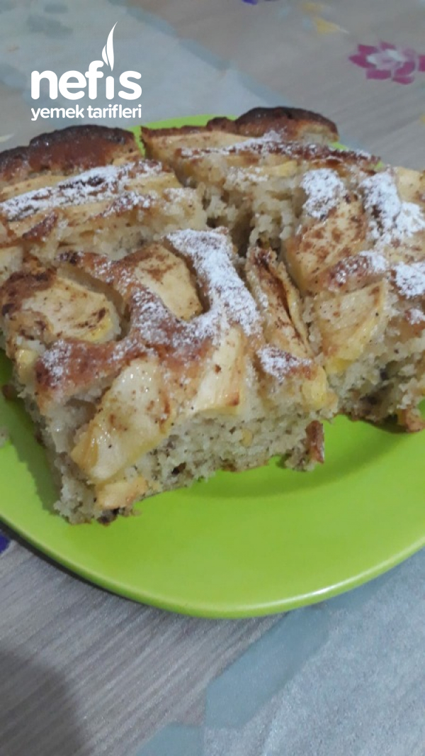 Elma Dilimli Kek Nefis Yemek Tarifleri 5528217