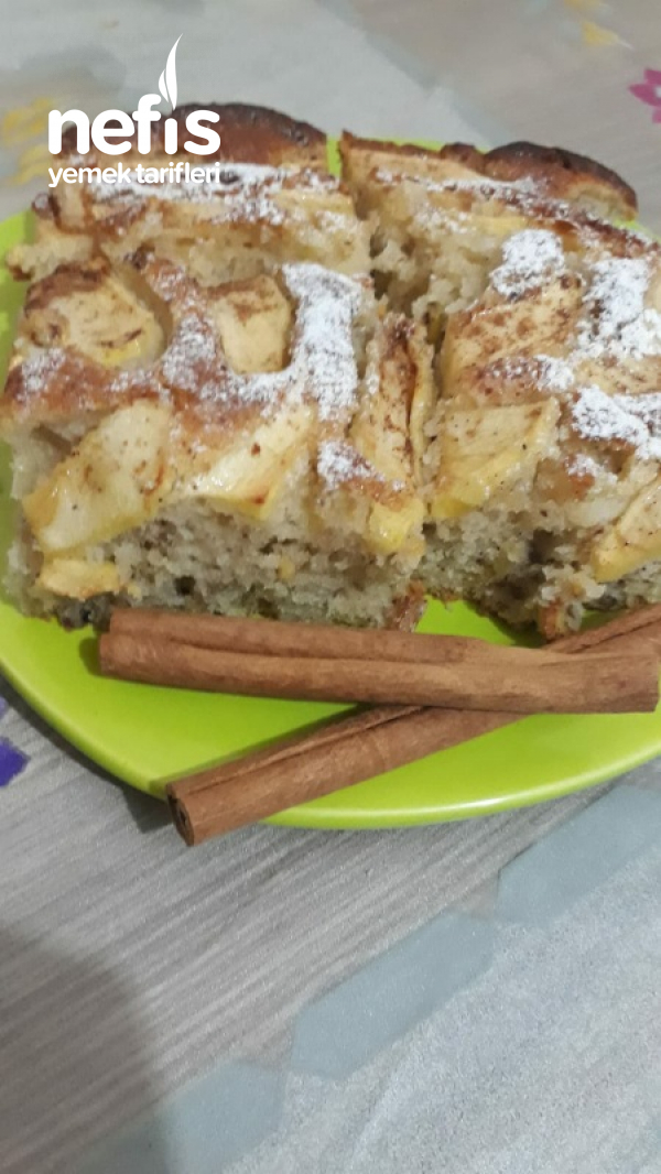 Elma Dilimli Kek Nefis Yemek Tarifleri 5528217