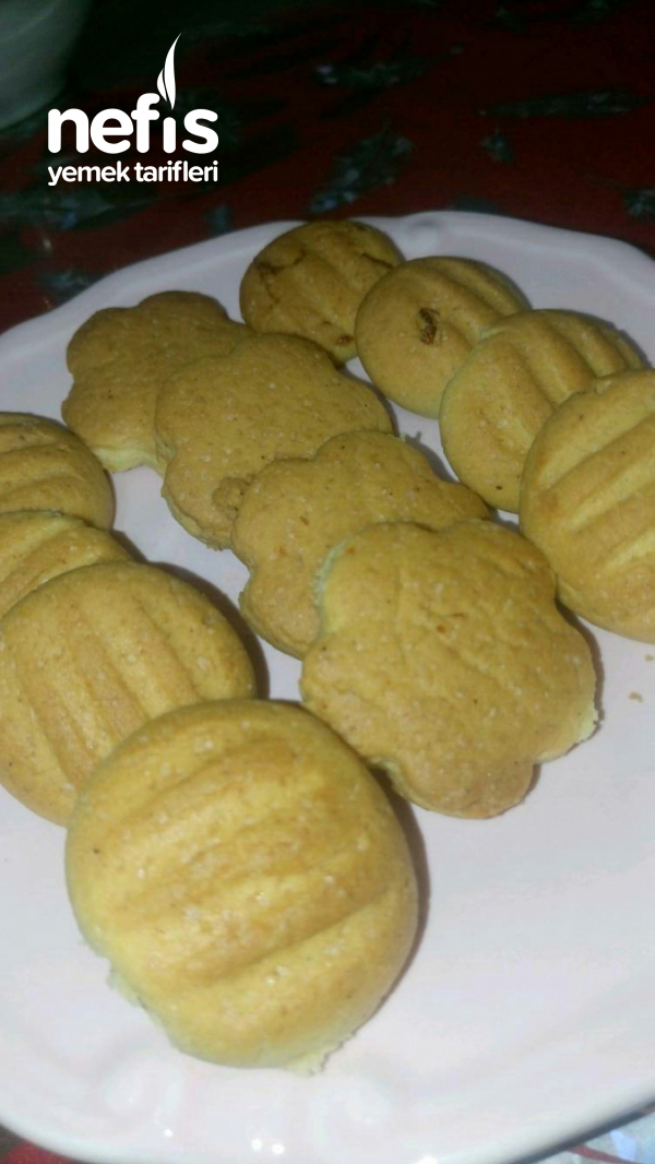Portakallı Zencefilli Zerdeçallı Kurabiye Nefis Yemek Tarifleri