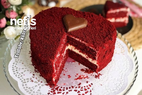 Bu Pasta Velvet Cake/Kırmızı Kadife Pasta (Videolu) Yemek Tarifleri