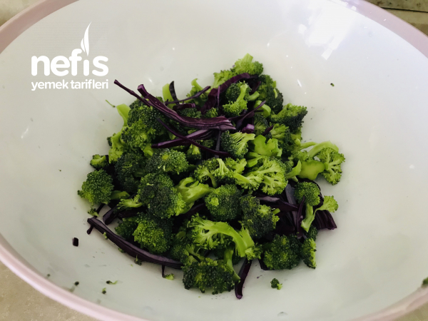 Renkli Kış Salatası(brokolili)