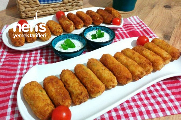 Kaşarlı Karnabahar Kroket (Dışı Çıtır İçi Yumuşak Muhteşem Lezzet)