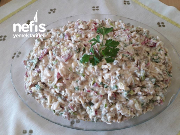 Yeşil Mercimek Salatası (Günlerinizin Baştacı Olacak)