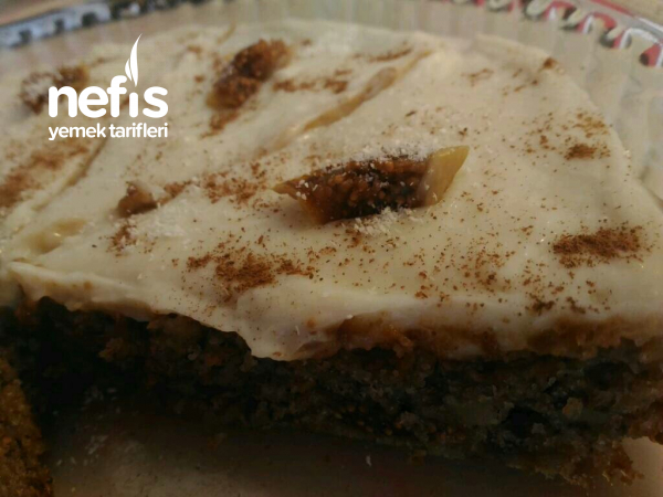Muhallebili İncirli Kek (Yumurtasız) Nefis Yemek Tarifleri