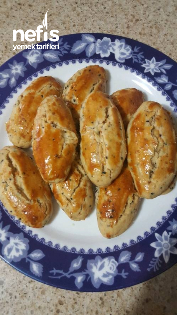 Teremyağlı Çörek Otlu Tuzlu Kurabiye Nefis Yemek Tarifleri 5562516