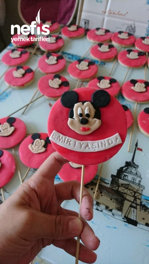 Teremyağlı Mickey Mouse Kurabiye Nefis Yemek Tarifleri 5562304