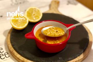 Enfes Şifalı Pirinç Çorbası (Artan Dolma İçi İle) - Resimli Anlatım Tarifi