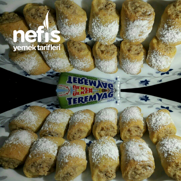Teremyağlı Cevizli Tahinli Kurabiye (Enfes Tadıyla) Nefis Yemek Tarifleri