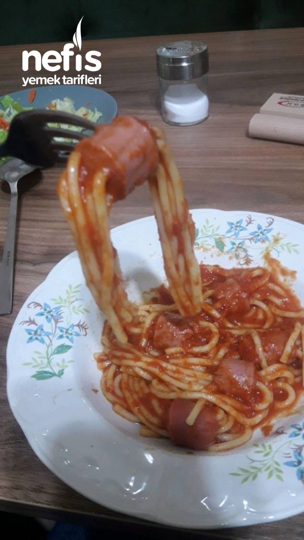Saçaklı Spagetti