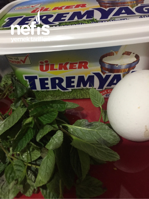 Teremyağlı Naneli Kurabiye Nefis Yemek Tarifleri