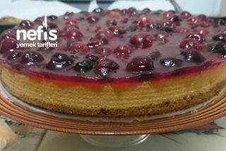 Teremyağlı Vişneli Cheescake Tarifi