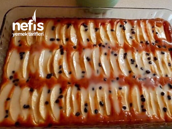 Soslu Elmalı Pasta Nefis Yemek Tarifleri 5586750