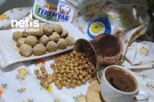 Teremyağlı Leblebi Tozlum Kurabiyesi - Nefis Yemek Tarifleri