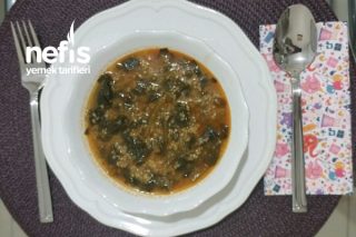 Bulgurlu Ispanak Çorbası Tarifi