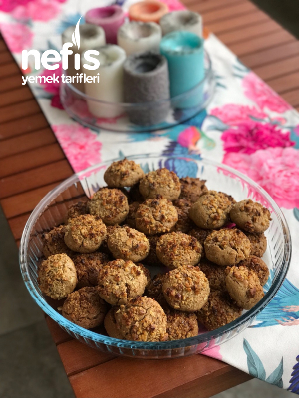 Teremyağlı Cevizli Tahinli Kurabiye Nefis Yemek Tarifleri 5590729