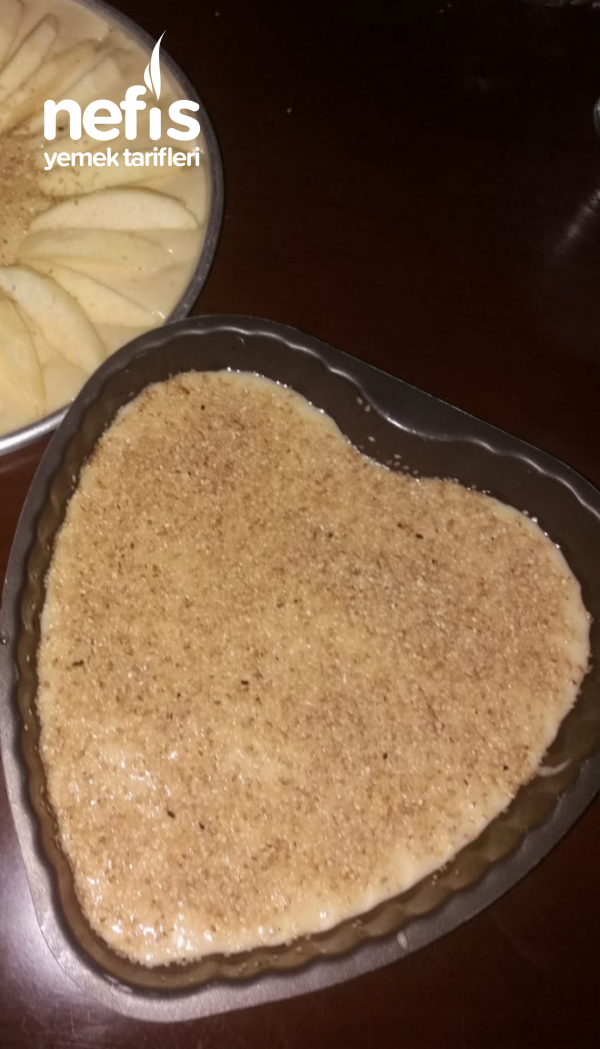 Susamlı Kalp Kek Nefis Yemek Tarifleri
