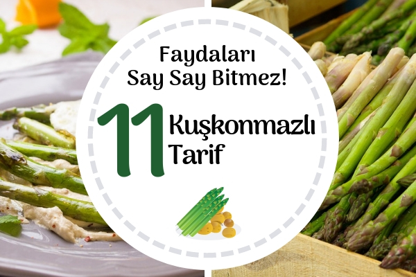Kuşkonmaz Yemekleri Kuşkonmaz Yemekleri