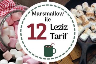 Marshmallow ile Çok Sevimli 12 Leziz Tarif Tarifi