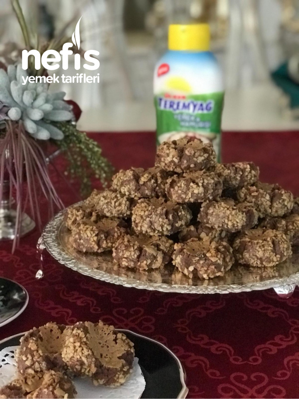 Teremyağlı Tahinli Kakaolu Kurabiye Nefis Yemek Tarifleri