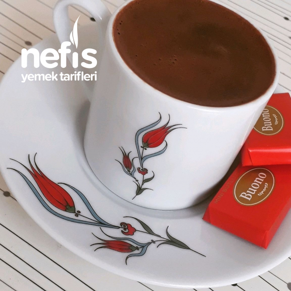Damla Çikolatalı Enfes Türk Kahvesi