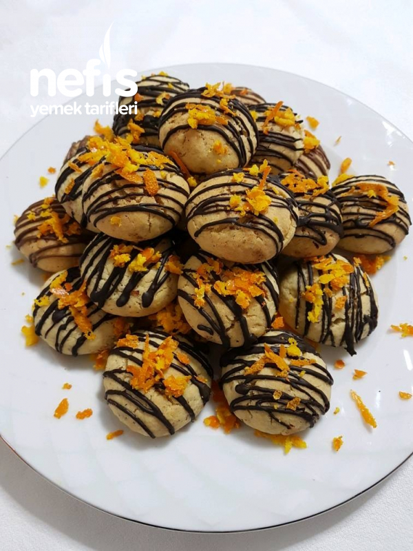 Teremyağlı Portakallı Fındıklı Kurabiye Nefis Yemek Tarifleri