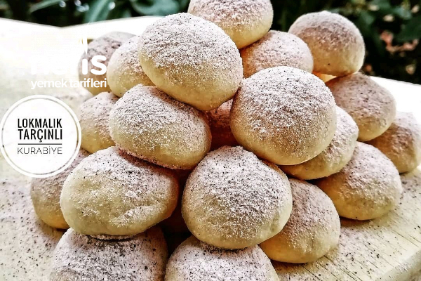 Teremyağlı Tarçınlı Lokmalık Kurabiye Nefis Yemek Tarifleri 5600870